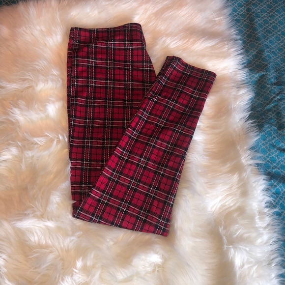 Forever 21 Plaid leggings ❤️ - Picture 7 of 8